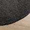 vidaXL - Vloerkleed - PAMPLONA - shaggy - hoogpolig - modern - Ø - 200 - cm - antraciet