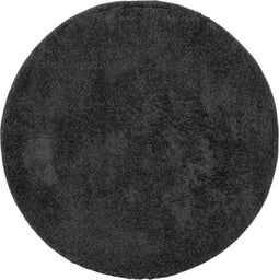 vidaXL - Vloerkleed - PAMPLONA - shaggy - hoogpolig - modern - Ø - 240 - cm - antraciet
