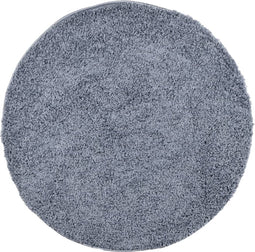 vidaXL - Vloerkleed - PAMPLONA - shaggy - hoogpolig - modern - Ø - 240 - cm - blauw