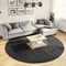 vidaXL - Vloerkleed - PAMPLONA - shaggy - hoogpolig - modern - Ø - 240 - cm - antraciet