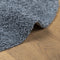 vidaXL - Vloerkleed - PAMPLONA - shaggy - hoogpolig - modern - Ø - 240 - cm - blauw
