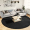 vidaXL - Vloerkleed - PAMPLONA - shaggy - hoogpolig - modern - Ø - 280 - cm - zwart