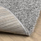 vidaXL - Vloerkleed - PAMPLONA - shaggy - hoogpolig - modern - Ø - 280 - cm - grijs