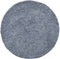 vidaXL - Vloerkleed - PAMPLONA - shaggy - hoogpolig - modern - Ø - 80 - cm - blauw
