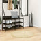 vidaXL - Vloerkleed - PAMPLONA - shaggy - hoogpolig - modern - Ø - 80 - cm - goudkleurig