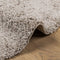 vidaXL - Vloerkleed - PAMPLONA - shaggy - hoogpolig - modern - Ø - 80 - cm - beige