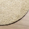 vidaXL - Vloerkleed - PAMPLONA - shaggy - hoogpolig - modern - Ø - 80 - cm - goudkleurig