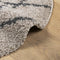 vidaXL - Vloerkleed - PAMPLONA - shaggy - hoogpolig - Ø - 120 - cm - beige - antraciet