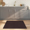 vidaXL - Vloerkleed - rechthoekig - 100x100 - cm - bamboe - donkerbruin