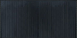 vidaXL - Vloerkleed - rechthoekig - 100x200 - cm - bamboe - grijs