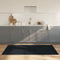 vidaXL - Vloerkleed - rechthoekig - 100x200 - cm - bamboe - grijs