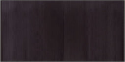 vidaXL - Vloerkleed - rechthoekig - 100x200 - cm - bamboe - donkerbruin