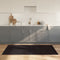 vidaXL - Vloerkleed - rechthoekig - 100x200 - cm - bamboe - donkerbruin