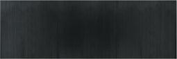 vidaXL - Vloerkleed - rechthoekig - 100x300 - cm - bamboe - grijs