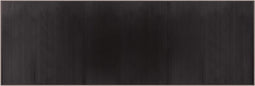 vidaXL - Vloerkleed - rechthoekig - 100x300 - cm - bamboe - donkerbruin
