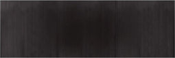 vidaXL - Vloerkleed - rechthoekig - 100x300 - cm - bamboe - donkerbruin