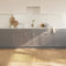 vidaXL - Vloerkleed - rechthoekig - 100x300 - cm - bamboe - lichtnaturel