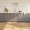 vidaXL - Vloerkleed - rechthoekig - 100x400 - cm - bamboe - lichtnaturel