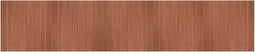 vidaXL - Vloerkleed - rechthoekig - 100x500 - cm - bamboe - bruin
