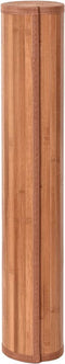 vidaXL - Vloerkleed - rechthoekig - 100x500 - cm - bamboe - bruin