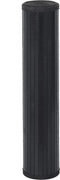 vidaXL - Vloerkleed - rechthoekig - 100x500 - cm - bamboe - zwart