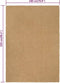vidaXL - Vloerkleed - rechthoekig - 180x250 - cm - jute - naturel