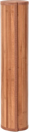 vidaXL - Vloerkleed - rechthoekig - 60x1000 - cm - bamboe - bruin