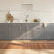 vidaXL - Vloerkleed - rechthoekig - 60x1000 - cm - bamboe - naturel