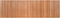vidaXL - Vloerkleed - rechthoekig - 60x200 - cm - bamboe - naturel