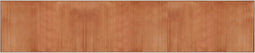 vidaXL - Vloerkleed - rechthoekig - 60x300 - cm - bamboe - bruin