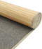 vidaXL - Vloerkleed - rechthoekig - 60x300 - cm - bamboe - lichtnaturel