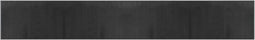 vidaXL - Vloerkleed - rechthoekig - 60x400 - cm - bamboe - grijs