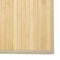 vidaXL - Vloerkleed - rechthoekig - 60x500 - cm - bamboe - lichtnaturel