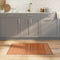 vidaXL - Vloerkleed - rechthoekig - 70x100 - cm - bamboe - bruin