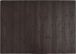vidaXL - Vloerkleed - rechthoekig - 70x100 - cm - bamboe - donkerbruin