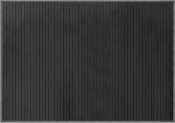 vidaXL - Vloerkleed - rechthoekig - 70x100 - cm - bamboe - grijs