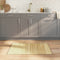 vidaXL - Vloerkleed - rechthoekig - 70x100 - cm - bamboe - lichtnaturel