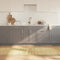 vidaXL - Vloerkleed - rechthoekig - 70x1000 - cm - bamboe - lichtnaturel
