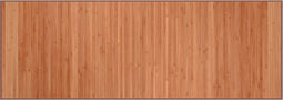 vidaXL - Vloerkleed - rechthoekig - 70x200 - cm - bamboe - bruin