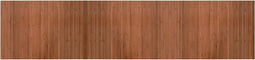 vidaXL - Vloerkleed - rechthoekig - 70x300 - cm - bamboe - bruin