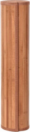 vidaXL - Vloerkleed - rechthoekig - 70x300 - cm - bamboe - bruin