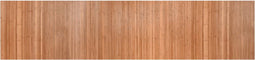 vidaXL - Vloerkleed - rechthoekig - 70x300 - cm - bamboe - naturel