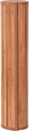vidaXL - Vloerkleed - rechthoekig - 70x400 - cm - bamboe - bruin
