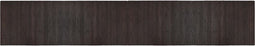 vidaXL - Vloerkleed - rechthoekig - 70x400 - cm - bamboe - donkerbruin