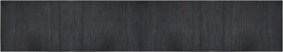 vidaXL - Vloerkleed - rechthoekig - 70x400 - cm - bamboe - grijs