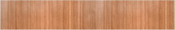 vidaXL - Vloerkleed - rechthoekig - 70x400 - cm - bamboe - naturel