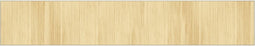 vidaXL - Vloerkleed - rechthoekig - 70x400 - cm - bamboe - lichtnaturel
