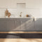 vidaXL - Vloerkleed - rechthoekig - 70x500 - cm - bamboe - donkerbruin