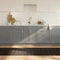 vidaXL - Vloerkleed - rechthoekig - 70x500 - cm - bamboe - donkerbruin