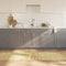 vidaXL - Vloerkleed - rechthoekig - 70x500 - cm - bamboe - lichtnaturel